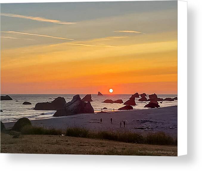 Sunset 5 1 - Canvas Print