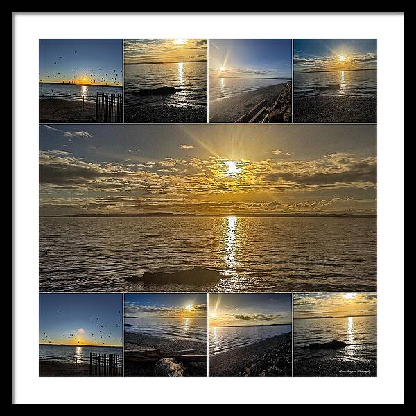 Sunsets 1 - Framed Print