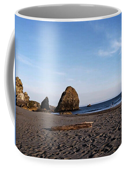 At the beach 4 - Mug