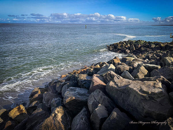 At the coast - Art Print