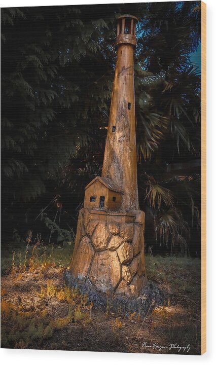 Light house 1 - Wood Print