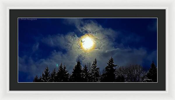 Moon - Framed Print