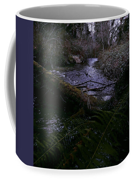 Moss-Covered Tranquil Stream - Mug