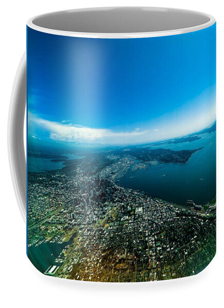 Over looking Seattle - Mug