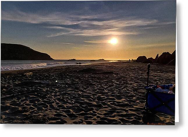 Sunset 6 - Greeting Card