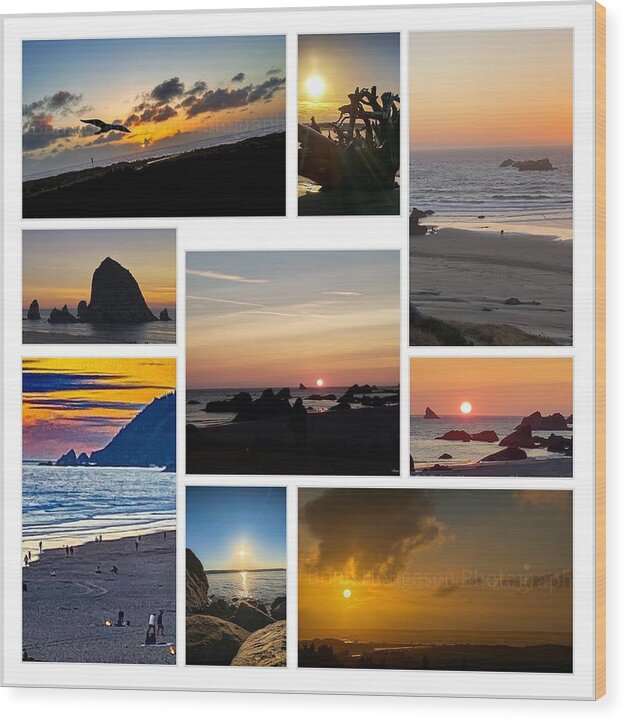 Sunsets - Wood Print