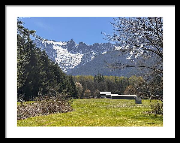 Valley - Framed Print
