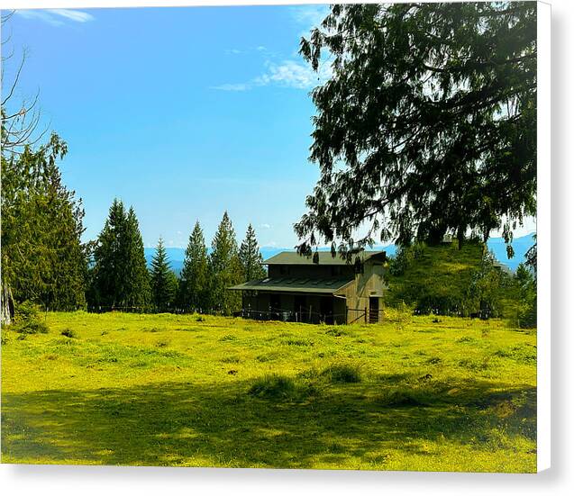 Valley view - Canvas Print