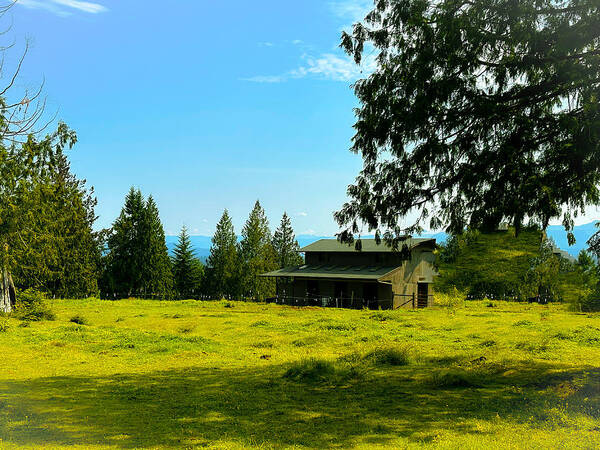 Valley view - Art Print