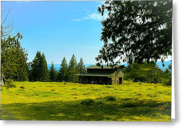 Valley view - Greeting Card
