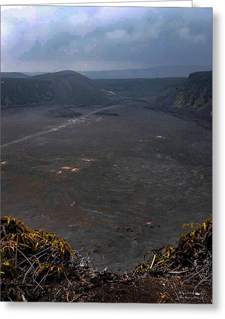 Volcano Planes - Greeting Card