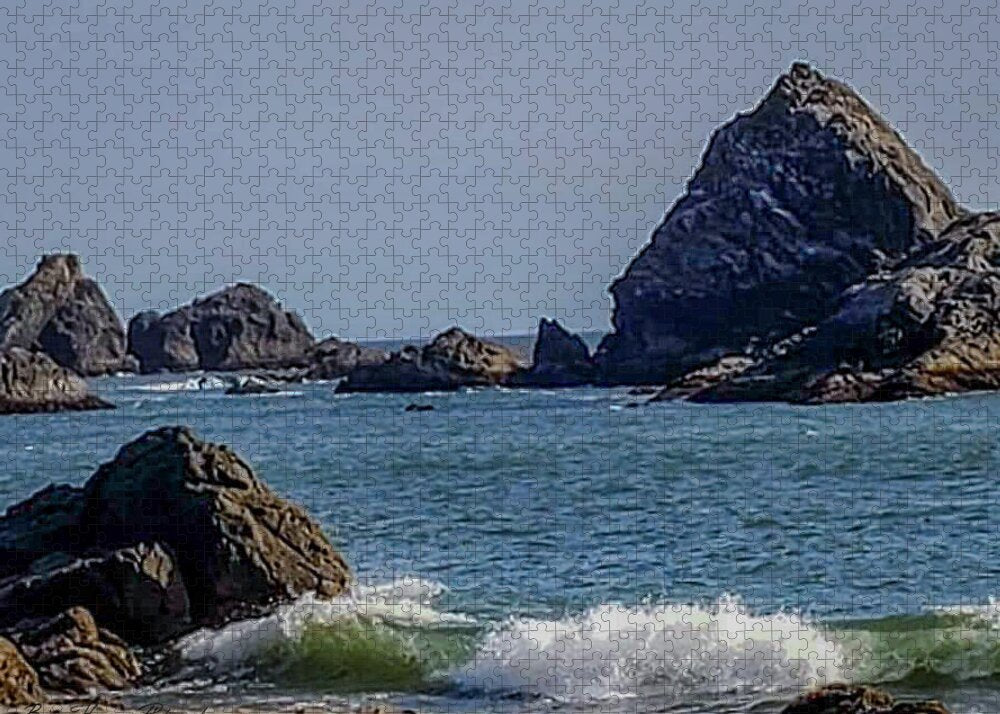 Waves hitting the shore - Puzzle