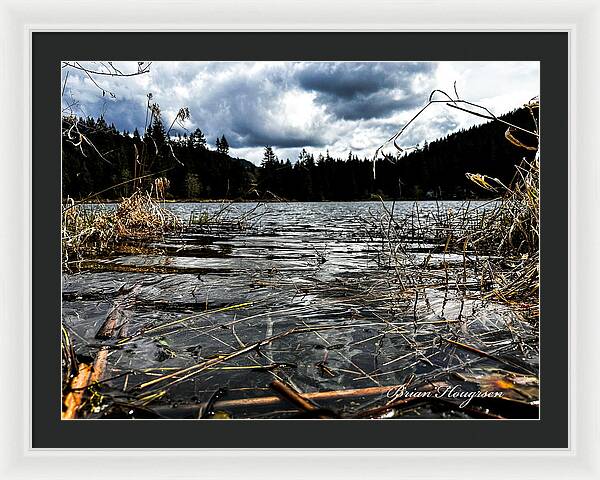 At the park  1 - Framed Print