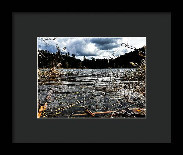 At the park  1 - Framed Print