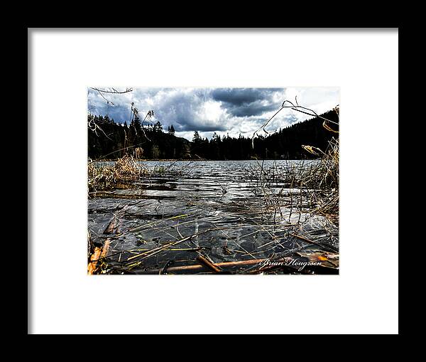 At the park  1 - Framed Print