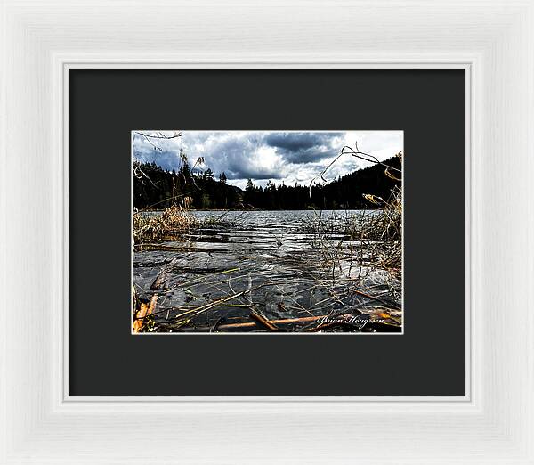 At the park  1 - Framed Print