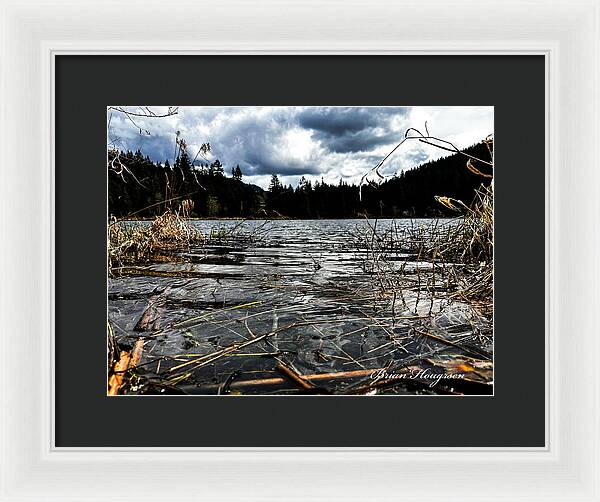 At the park  1 - Framed Print