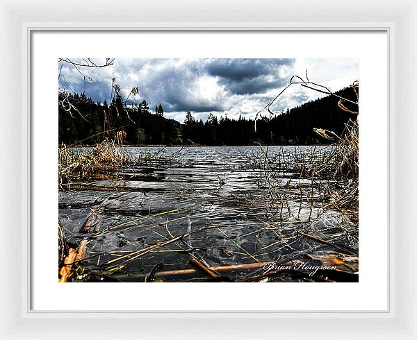 At the park  1 - Framed Print