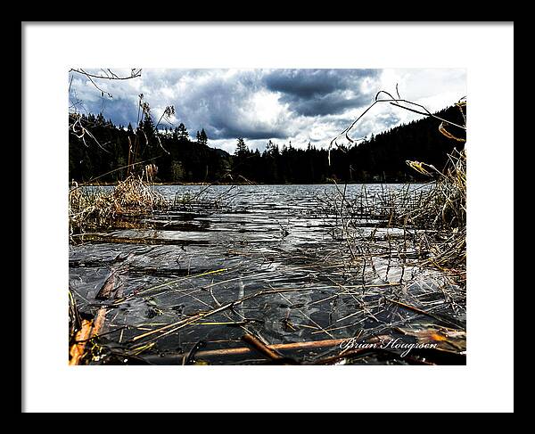 At the park  1 - Framed Print