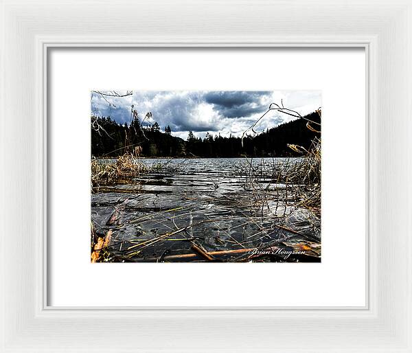 At the park  1 - Framed Print