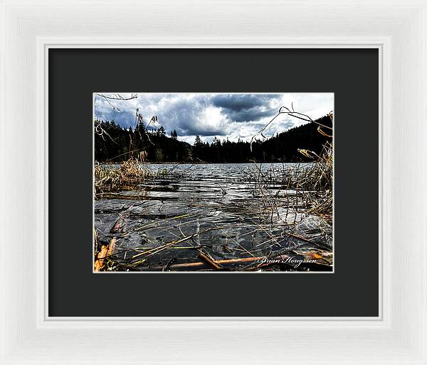 At the park  1 - Framed Print