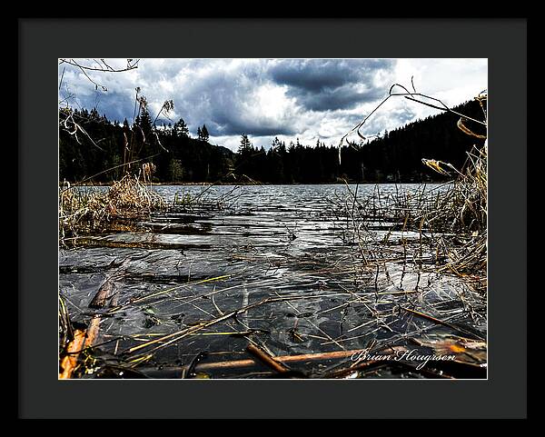 At the park  1 - Framed Print