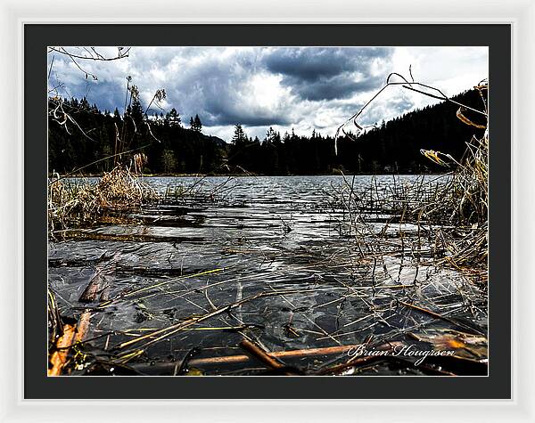 At the park  1 - Framed Print