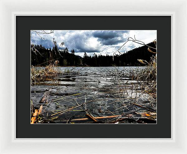 At the park  1 - Framed Print