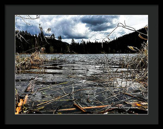 At the park  1 - Framed Print