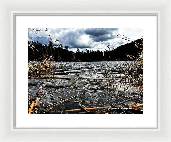 At the park  1 - Framed Print