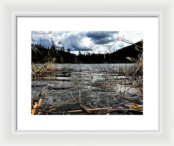 At the park  1 - Framed Print