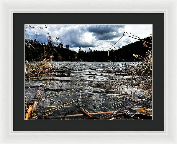 At the park  1 - Framed Print