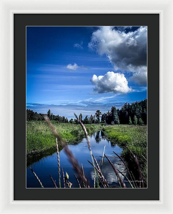 Reflection  1 - Framed Print