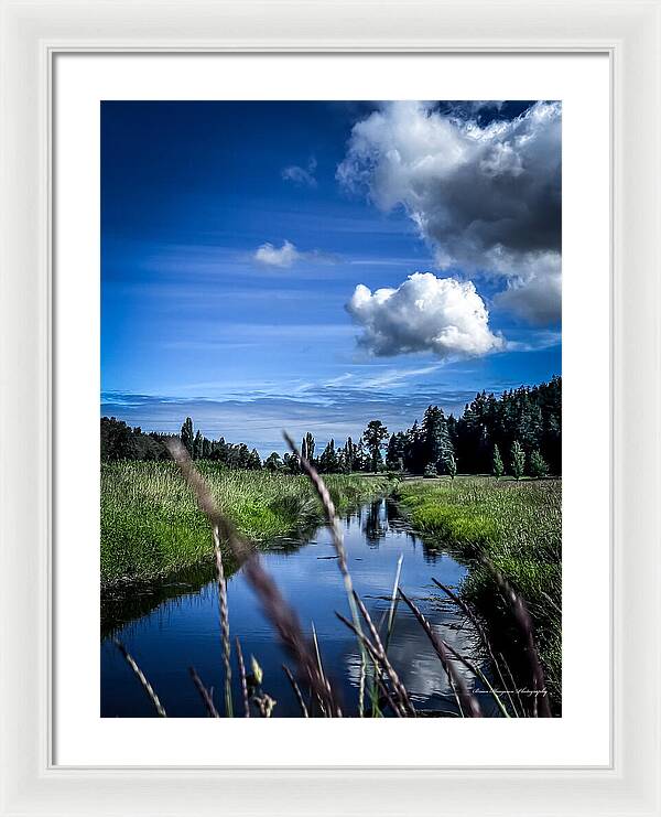 Reflection  1 - Framed Print