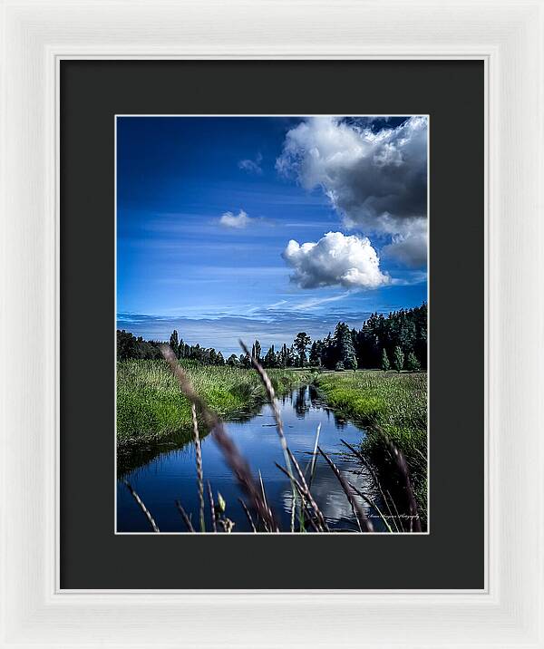 Reflection  1 - Framed Print