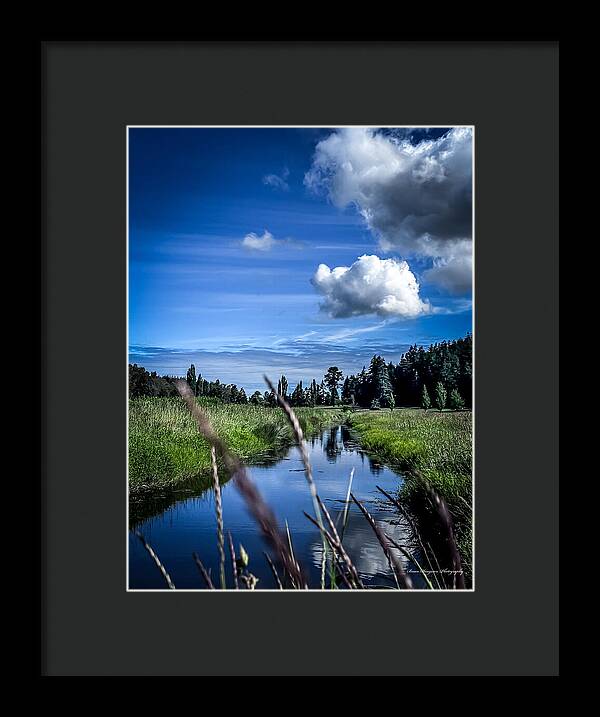 Reflection  1 - Framed Print