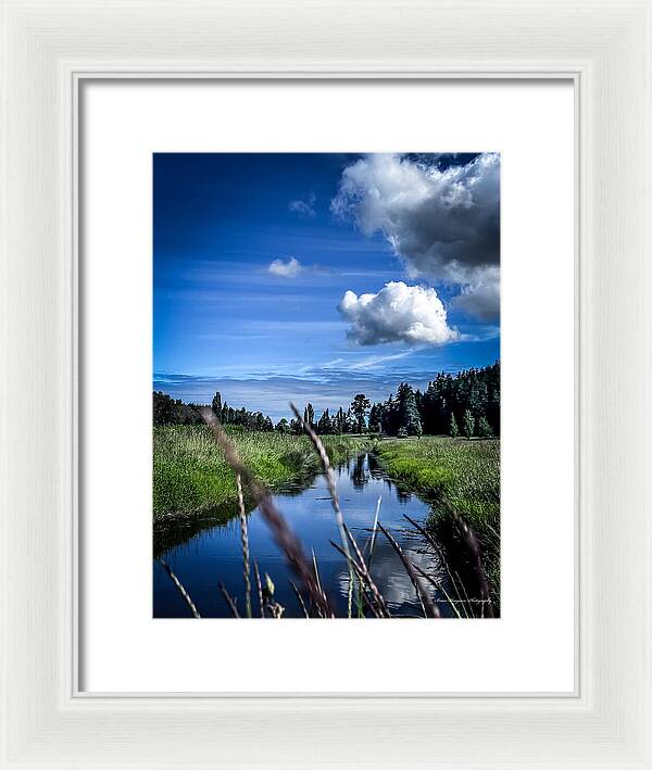 Reflection  1 - Framed Print