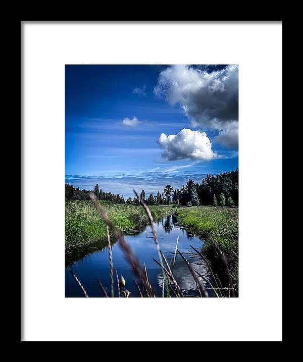 Reflection  1 - Framed Print