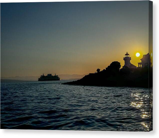 Sunrise  1 - Canvas Print