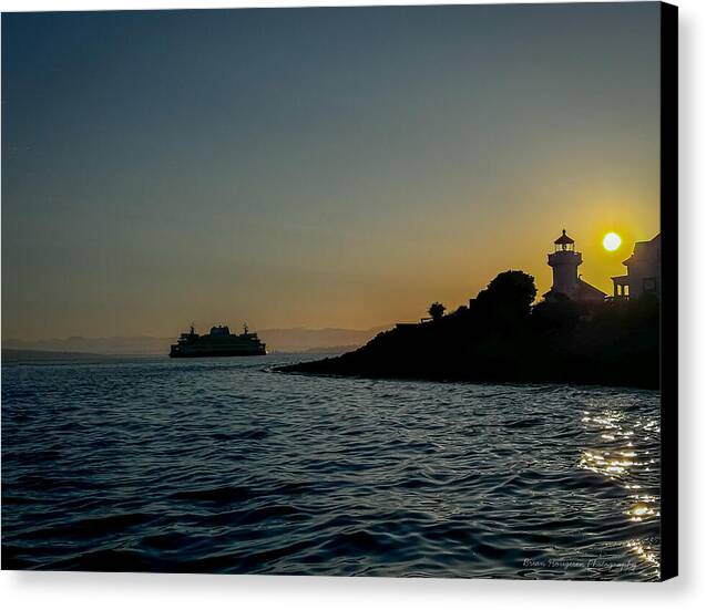 Sunrise  1 - Canvas Print