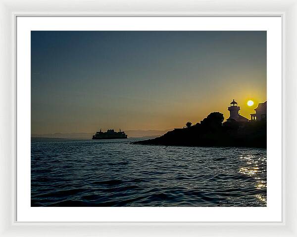 Sunrise  1 - Framed Print