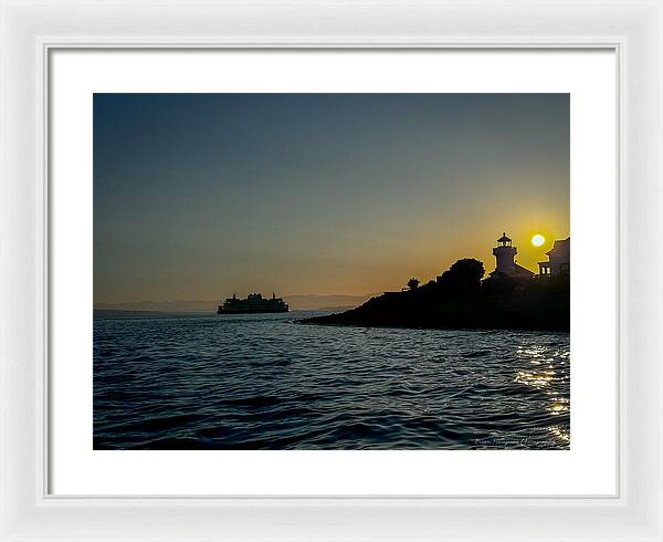 Sunrise  1 - Framed Print