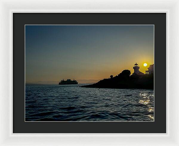 Sunrise  1 - Framed Print