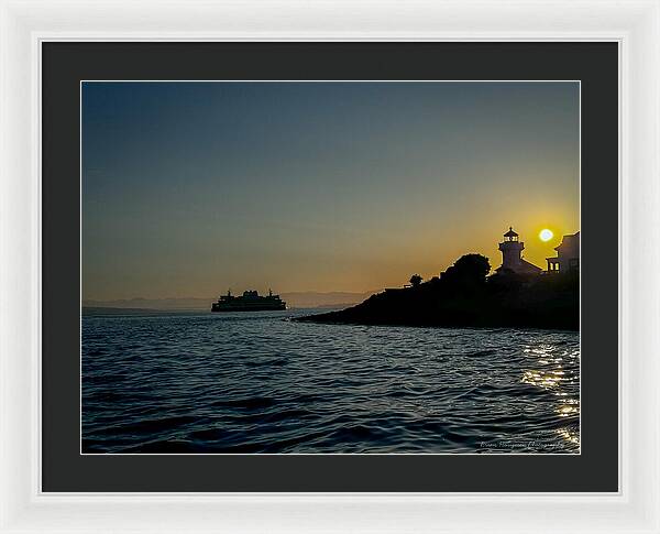 Sunrise  1 - Framed Print