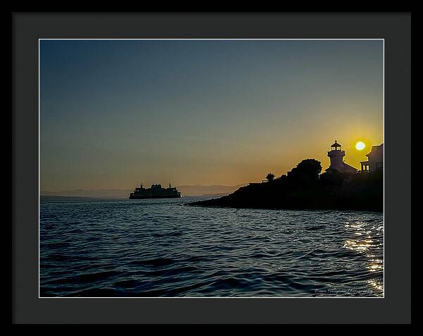 Sunrise  1 - Framed Print