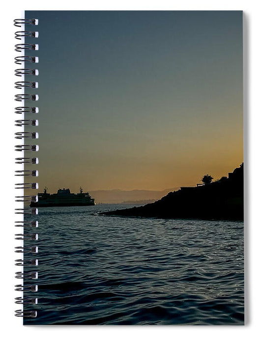 Sunrise  1 - Spiral Notebook