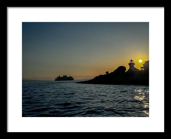 Sunrise  1 - Framed Print