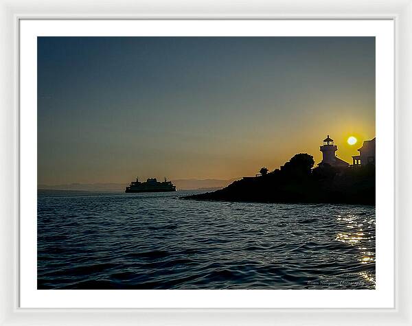 Sunrise  1 - Framed Print
