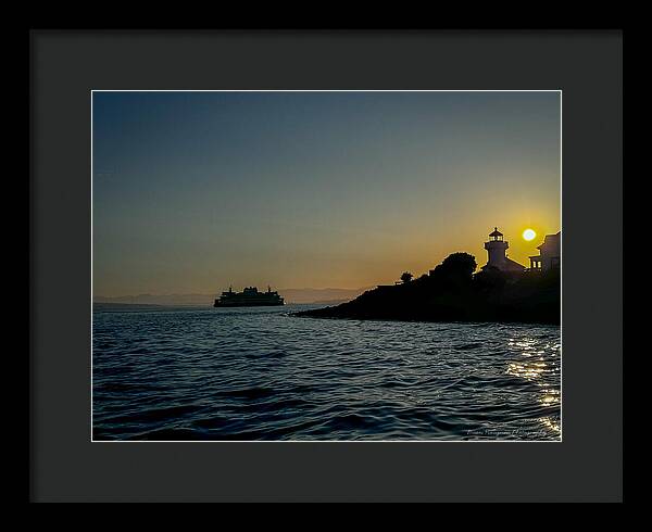 Sunrise  1 - Framed Print