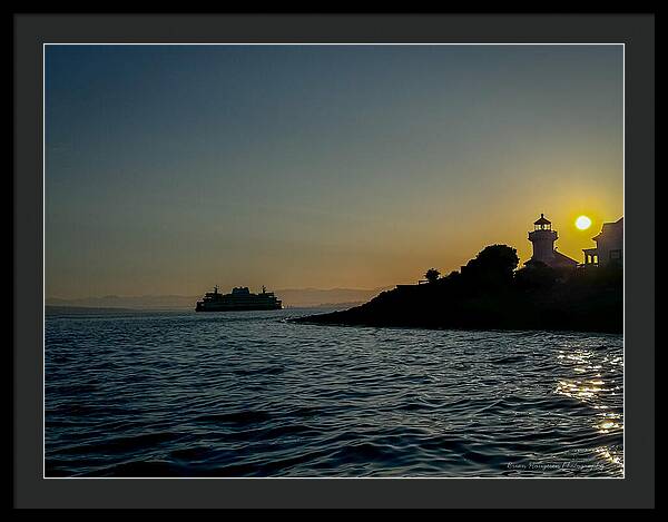 Sunrise  1 - Framed Print